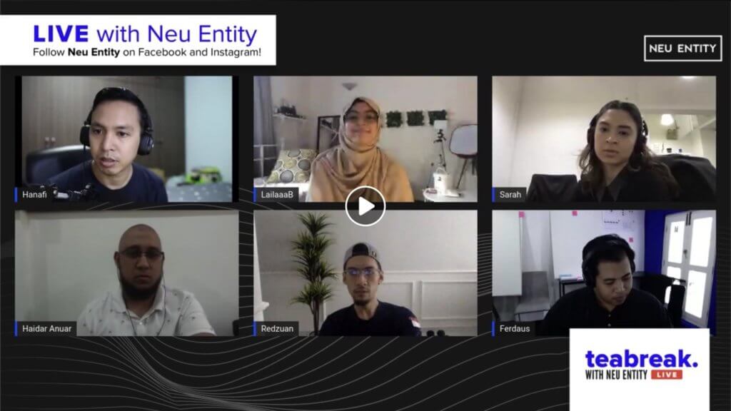 Teabreak with Neu Entity Live - Social Media Live Streaming